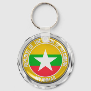 Porte-clés Emblème du cycle birman