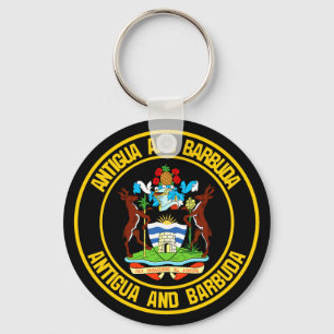 Porte-clés Emblème du Cycle d'Antigua-et-Barbuda