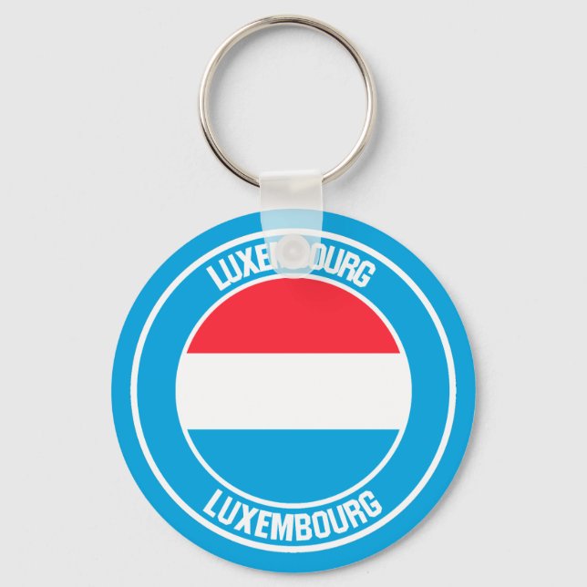Porte-clés Emblème du cycle de Luxembourg (Recto)