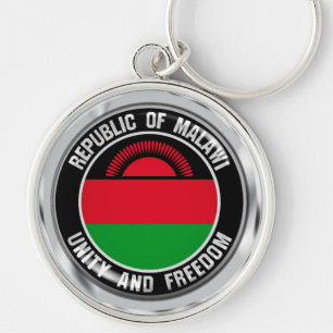 Porte-clés Emblème du cycle du Malawi