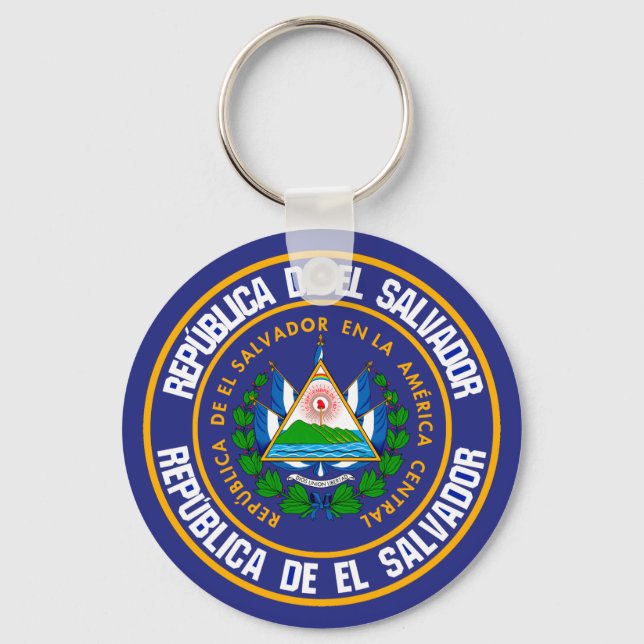 Porte-clés Emblème du cycle du Salvador (Recto)