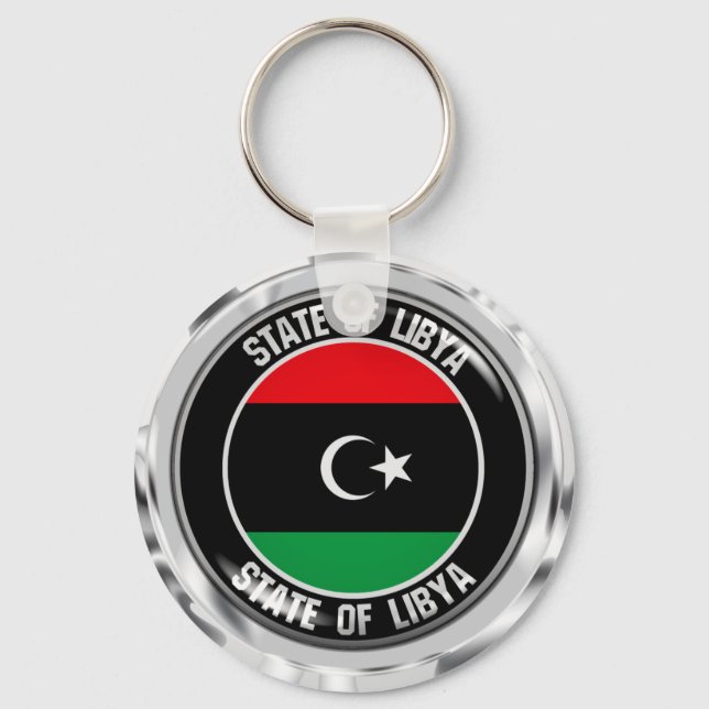 Porte-clés Emblème du cycle libyen (Recto)