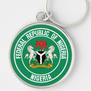 Porte-clés Emblème du Nigeria