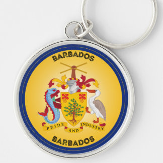Porte-clés Emblème du patrimoine de la Barbade