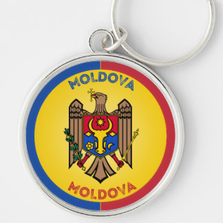 Porte-clés Emblème du patrimoine de la Moldavie