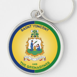 Porte-clés Emblème du patrimoine de Saint-Vincent-et-les-Gren