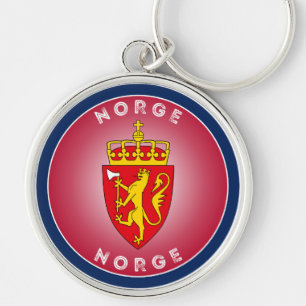 Porte-clés Emblème du patrimoine norvégien