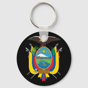 Porte-clés emblème équateur