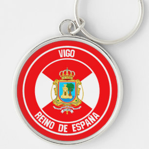 Porte-clés Emblème rond Vigo