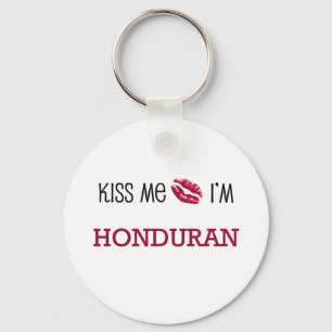 Porte-clés Embrasse-moi Je suis HONDURAN