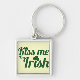 Porte-clés Embrasse-moi je suis irlandais