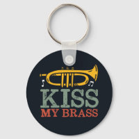 Embrasse Mon Brass Drôle Trumpet Player Puns