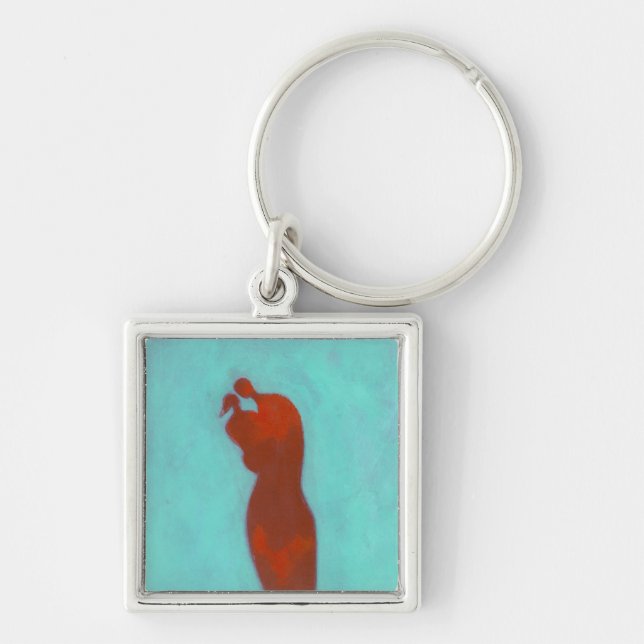 Porte-clés Embrassement de couples (Devant)