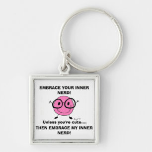 Porte-clés EMBRASSEZ VOTRE Porte - clé NERD INTÉRIEUR