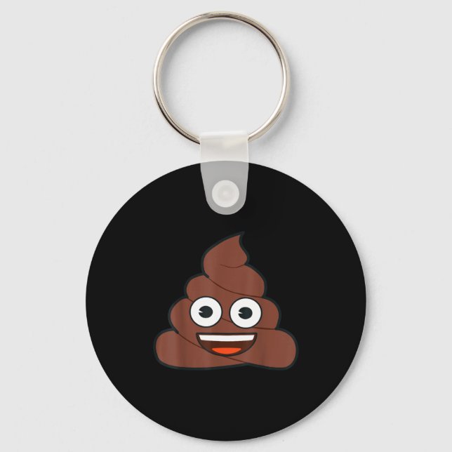Porte-clés Emoji Op Happy Yellow Smile Face  (Recto)
