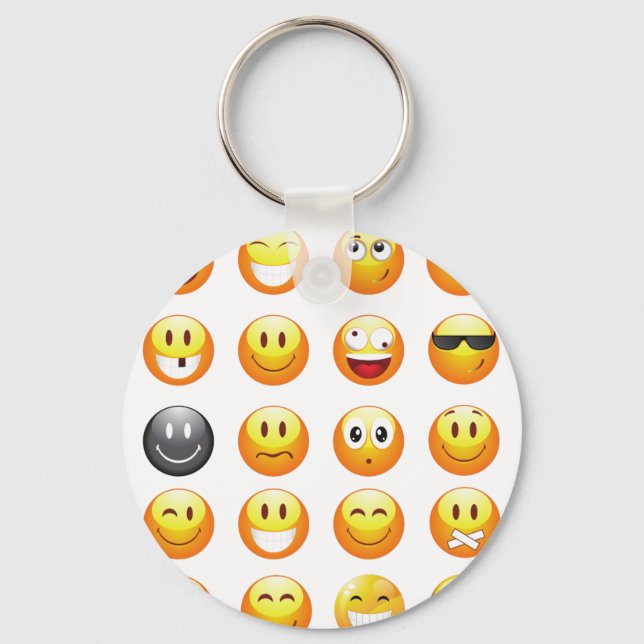 Porte-clés emojis (Recto)