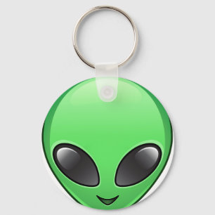 Porte-clés émoticône alien