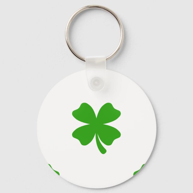 Porte-clés émoticône st patrick (Recto)