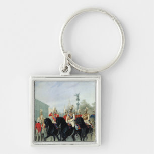 Porte-clés Empereur Nicholas I et duc grand Alexandre