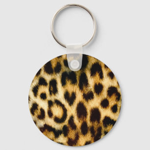 Porte-clés Empreinte de léopard
