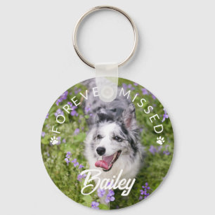Porte-clés Empreintes de pattes Perever Missed Pet Photo