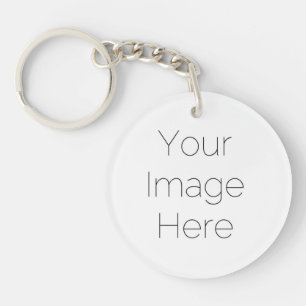 Porte-clés en acrylique avec photo personnalisée u