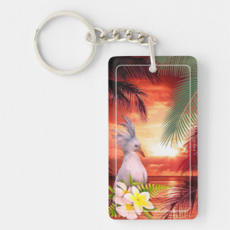 Porte-clés en acrylique CAGOU ( Cagou-Style)