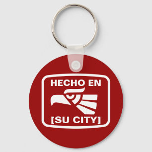 PORTE-CLÉS EN DE HECHO (SU CIUDAD)