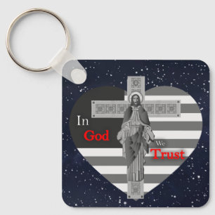 Porte-clés En Dieu nous croyons