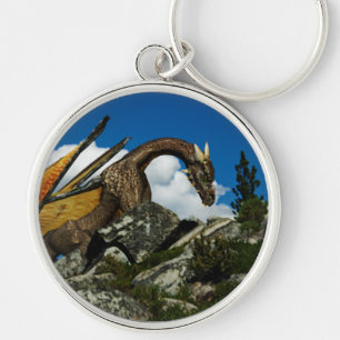Porte-clés En haut de la colline Porte - clé