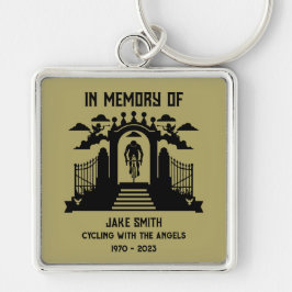 Porte-clés En Mémoire Des Funérailles Cyclistes