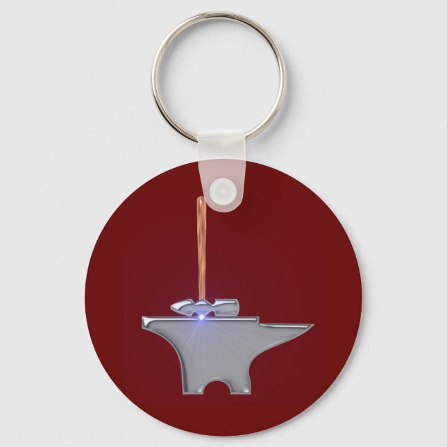 Porte-clés Enclume de marteau (Recto)