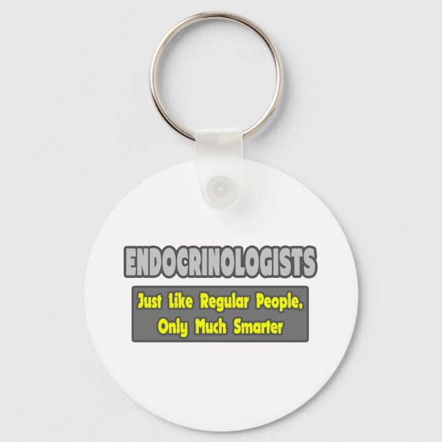 Porte-clés Endocrinologues ... Plus intelligent (Recto)