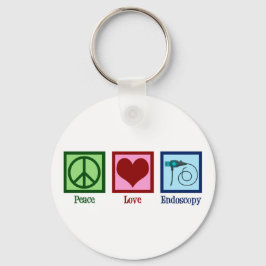 Porte-clés Endoscopie Peace Love