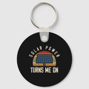 Porte-clés Énergie solaire à écran solaire