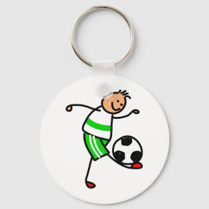 Porte-clés Enfant du football