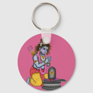 Porte-clés enfant Rama adorant Shiva