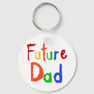 Porte-clés Enfant Texte Futur Papa T-shirts et cadeaux