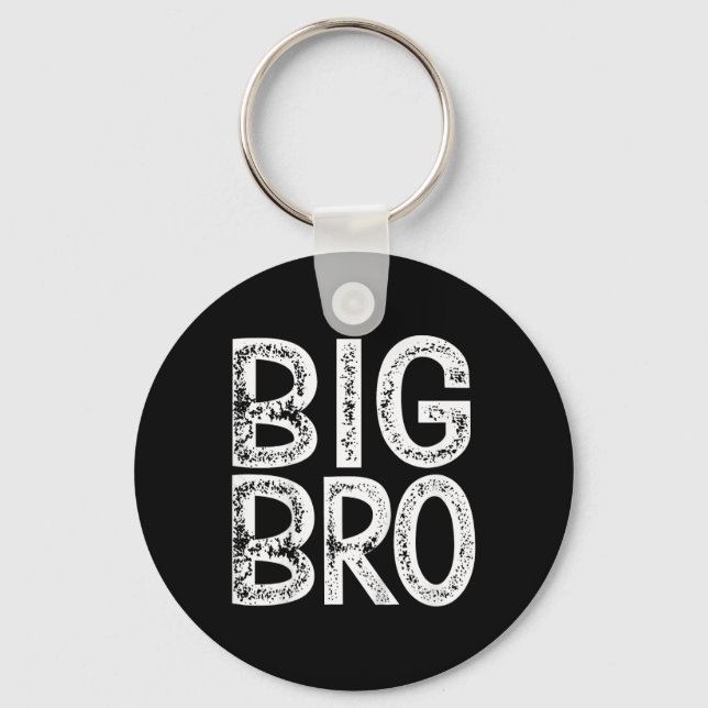 Porte-clés Enfants Big Bro Brother Cadeaux Anniversaire Noël  (Recto)