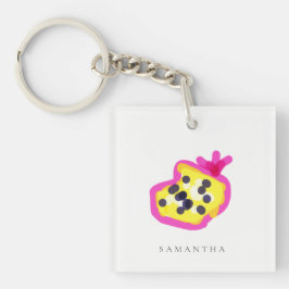Porte-clés Enfants contemporains Passion Fruit à la main Frui