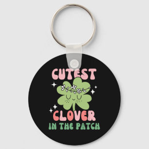 Porte-clés Enfants Plus Mignon Trèfle Dans Le Patch Enfant En