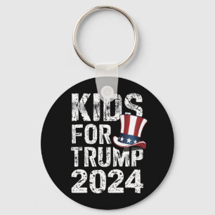 Porte-clés Enfants pour Trump Élections USA 2024