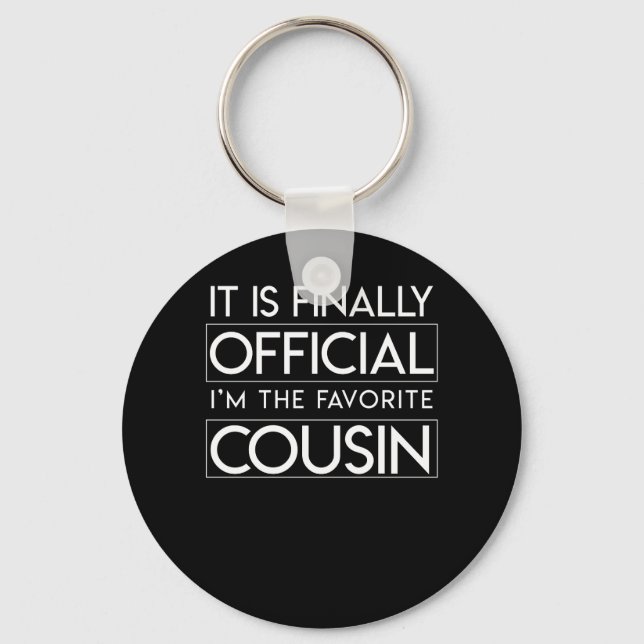 Porte-clés Enfin Officielle Im Le Cousin Favori (Recto)