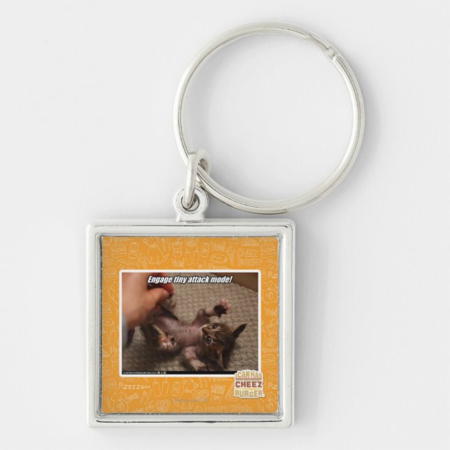 Porte-clés Engagez le mode minuscule d'attaque ! (Devant)