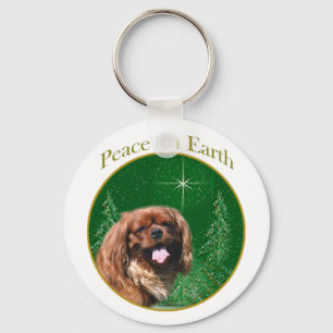 Porte-clés English Toy Spaniel Peace