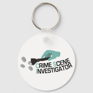 Porte-clés Enquêteur sur la scène de crime