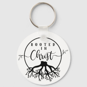 Porte-clés Enraciné dans le Christ