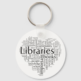 Porte-clés Enregistrer le porte - clé des bibliothèques