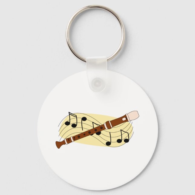 Porte-clés Enregistreur/instrument (Recto)