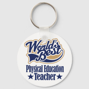 Porte-clés Enseignant de l'éducation physique Cadeau pour (Mo